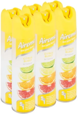 Airoma Citrus Burst Spray (6 x 210 ml) | Shop Online
