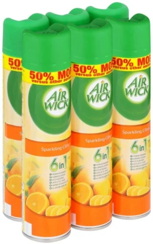 Airwick Sparkling Citrus Spray (6 x 280 ml) | Shop Online
