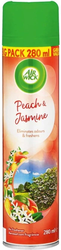 Airwick Peach & Jasmine Spray (280 ml) | Shop Online