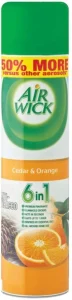 Airwick Cedar & Orange, Woody Spray (6 x 280 ml) | Shop Online