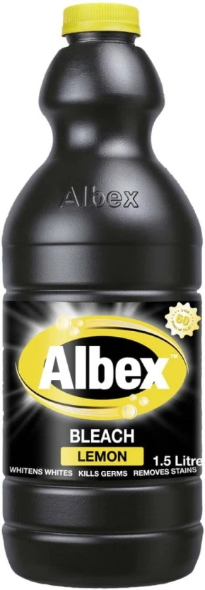 Albex Bleach Lemon Liquid Toilet Cleaner (6 x 1.5 L) | Shop Online