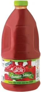 All Joy Tomato Sauce (6 x 2 L) | Shop Online