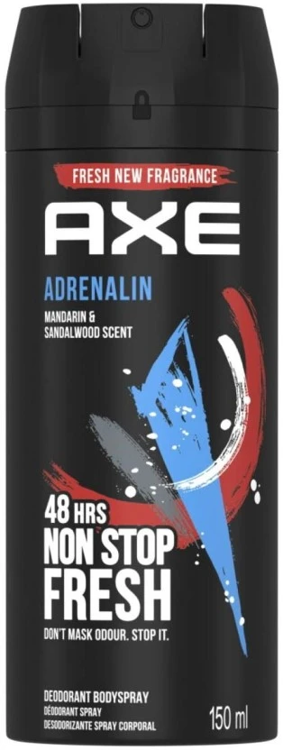 Axe Deodorant Adrenalin Spray For Men (150 ml)| Shop Online