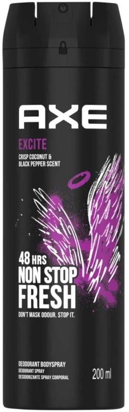Axe Excite Deodorant Spray - For Men (200 ml) | Shop Online - Image 2
