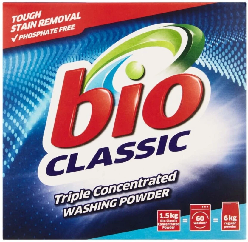 Bio Classic Triple Action Washing Powder (1.5 kg) | Shop Online - Image 2