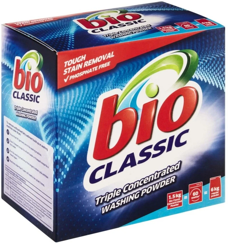 Bio Classic Triple Action Washing Powder (1.5 kg) | Shop Online