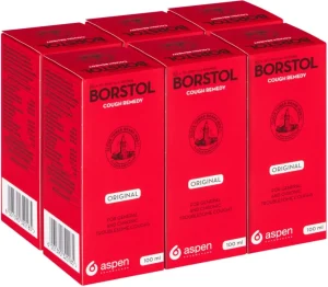 Borstol Original Cough Syrup Liquid  (6 x 100 ml) | Shop Online