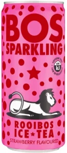 Bos Sparkling Strawberry Flavoured Rooibos Iced Tea (300 ml) | Shop Online