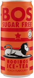 Bos Sugar Free Peach Flavoured Rooibos Iced Tea (300 ml) | Shop Online