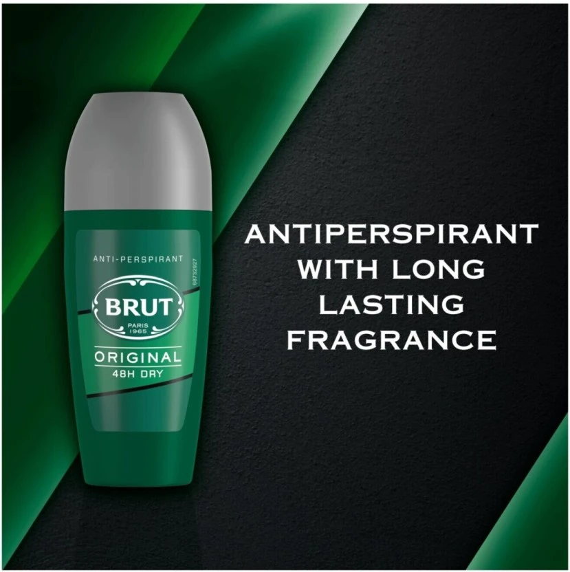 Brut Paris Original 48H Dry Deodorant Roll-on - For Men (50 ml) | Shop Online - Image 3
