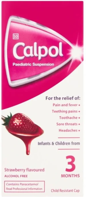 Calpol Paediatric Syrup Liquid (20 x 100 ml) | Shop Online
