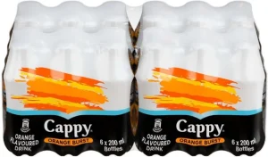 Cappy Orange Burst Flavoured Drink (24 x 200 ml) | Shop Online