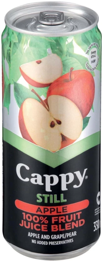 Cappy Still Apply 100% Fruit Juice Blend (24 x 330 ml) | Shop Online