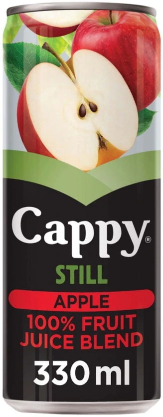 Cappy Still Apply 100% Fruit Juice Blend (24 x 330 ml) | Shop Online - Image 2