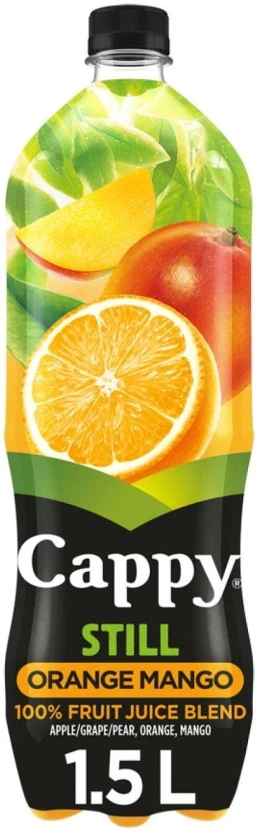 Cappy Still Orange Mango 100% Fruit Juice Blend (1.5 L) | Shop Online