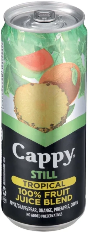 Cappy Still Tropical 100% Fruit Juice Blend (330 ml) | Shop Online