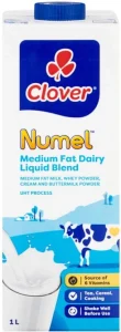 Clover Numel Full Cream Dairy Liquid Blend, Plain Flavour (1 L) | Shop Online