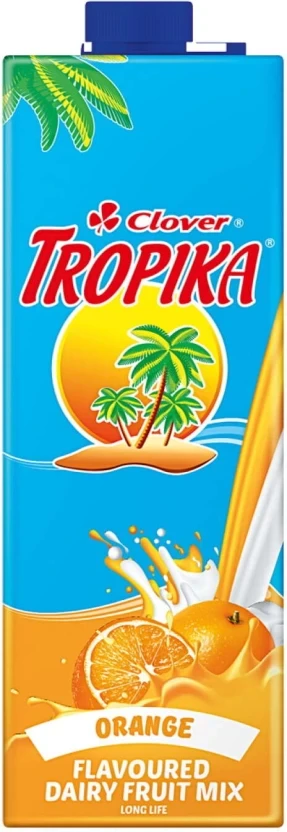 Clover Tropika Orange Flavoured Diary Fruit Mix (6 x 1 L) | Shop Online