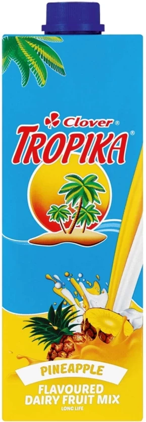 Clover Tropika Pineapple Flavoured Diary Fruit Mix (6 x 1 L) | Shop Online