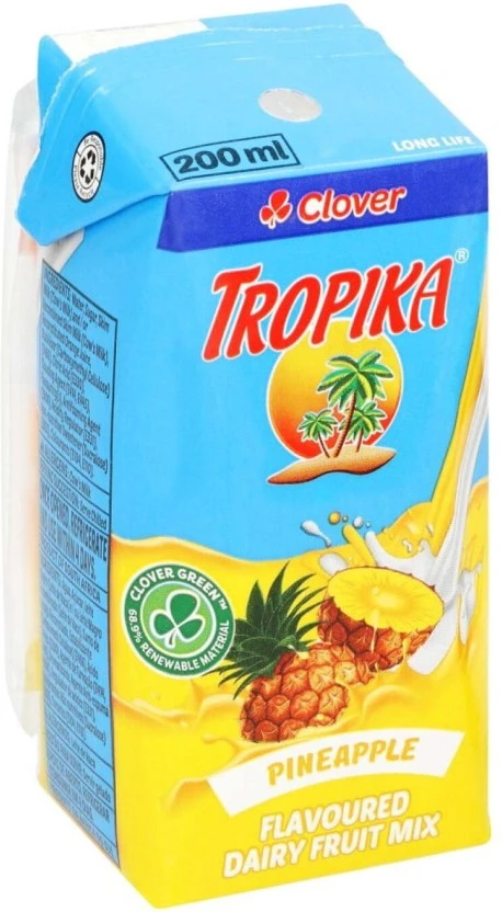 Clover Tropika Pineapple Flavoured Diary Fruit Mix (6 x 200 ml) | Shop Online - Image 3