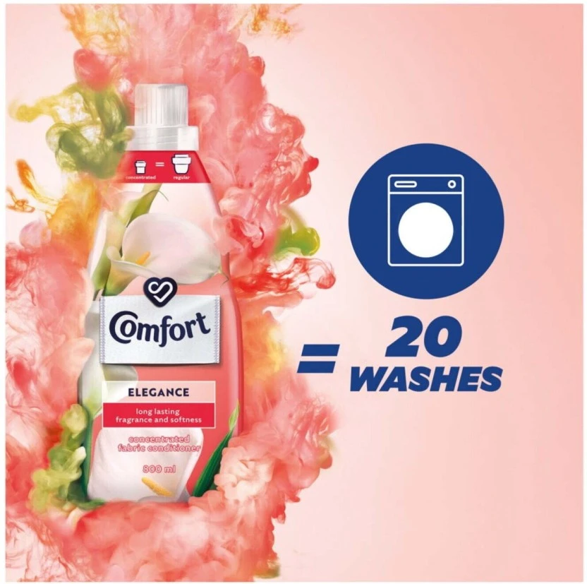 Comfort Elegance Fabric Softener (800 ml) | Shop Online - Image 3