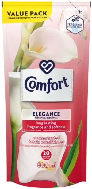Comfort Elegance Fabric Softener (12 x 800 ml) | Shop Online