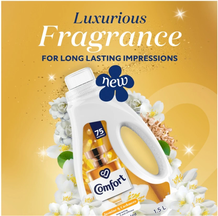 Comfort Jasmine & Cashmere Fabric Conditioner Softener (1 5 L) | Shop Online - Image 4