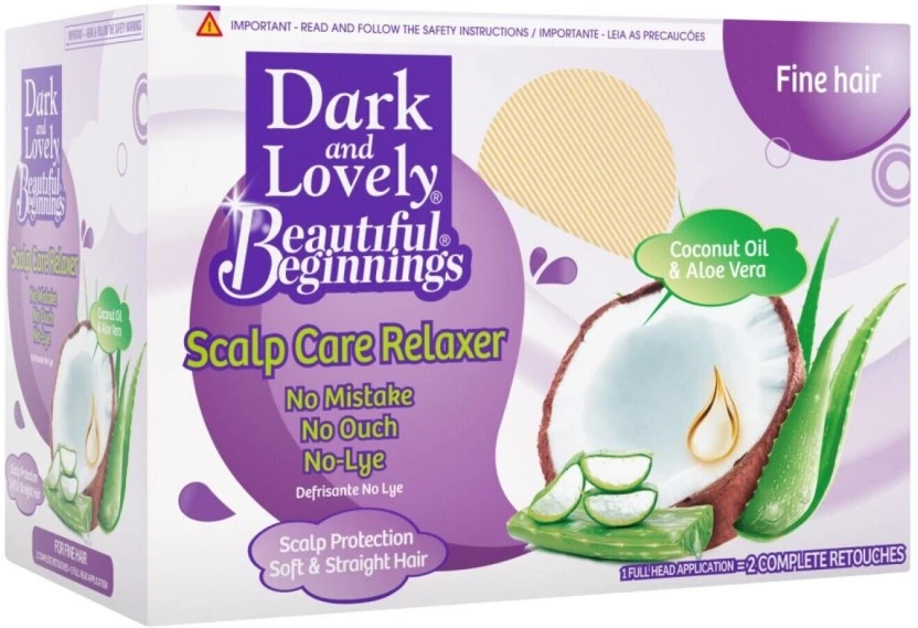 Dark And Lovely Beautiful Beginning Relaxer Fine Hair (125 ml) | Shop Online