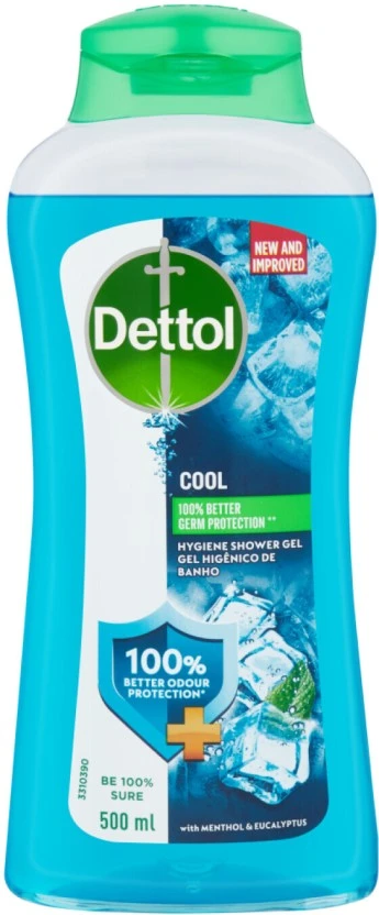 Dettol Cool Hygiene Shower Gel Body Wash (500 ml) | Shop Online