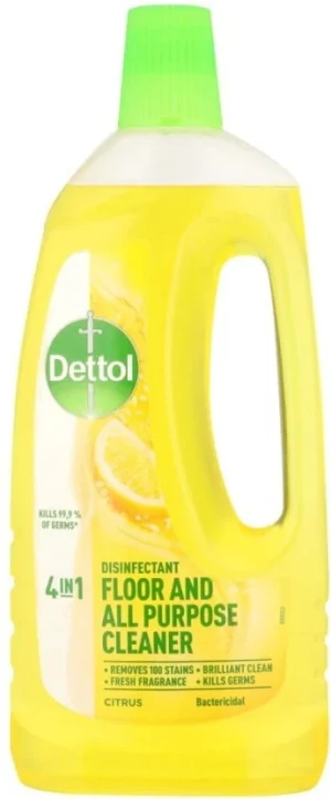 Dettol Disinfectant Floor & All Purpose Cleaner Citrus (6 x 750 ml) | Shop Online