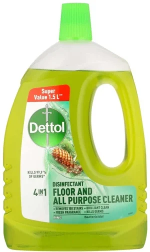 Dettol Disinfectant Floor & All Purpose Cleaner Pines (6 x 1.5 L) | Shop Online