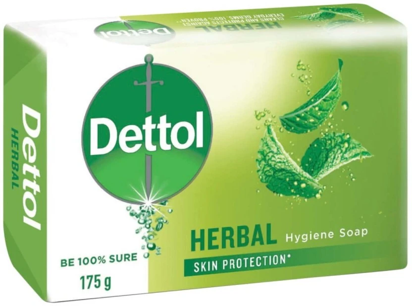 Dettol Herbal Hygiene Soap Mint (12 x 175 g) | Shop Online