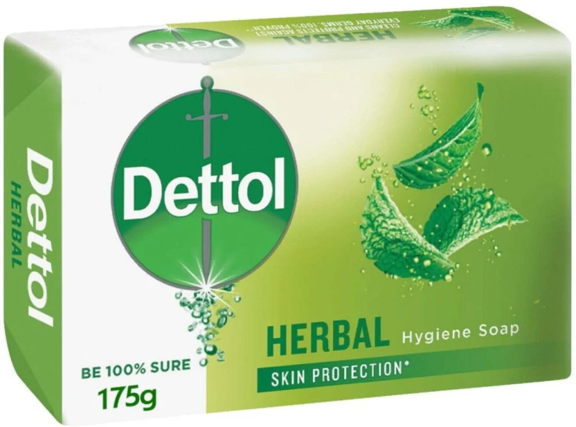 Dettol Herbal Hygiene Soap Mint (12 x 175 g) | Shop Online - Image 2