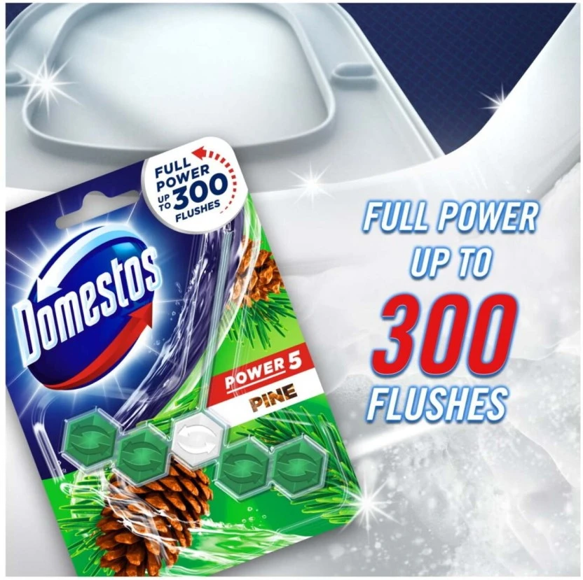 Domestos Power 5 Rim Block (55 g) | Shop Online - Image 3