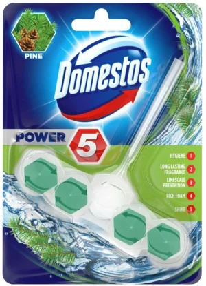Domestos Power 5 Rim Block (55 g) | Shop Online