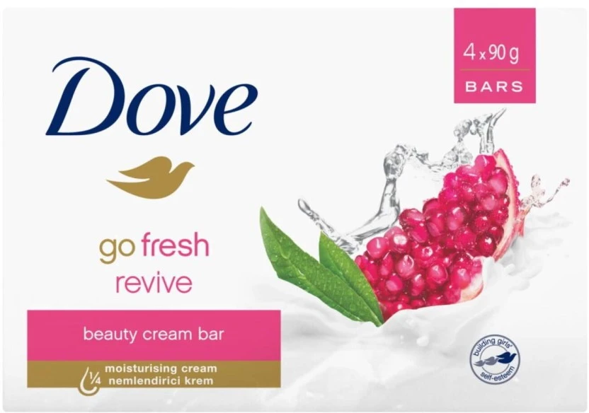 Dove Go Fresh Revive Beauty Cream Bar (4 x 90 g)| Shop Online
