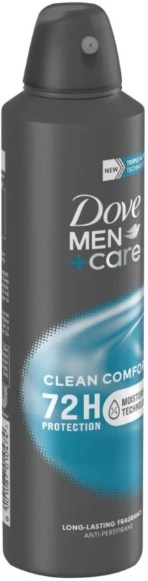 Dove Roll on Clean Comfort Deodorant Spray - For Men (150 ml) | Shop Online