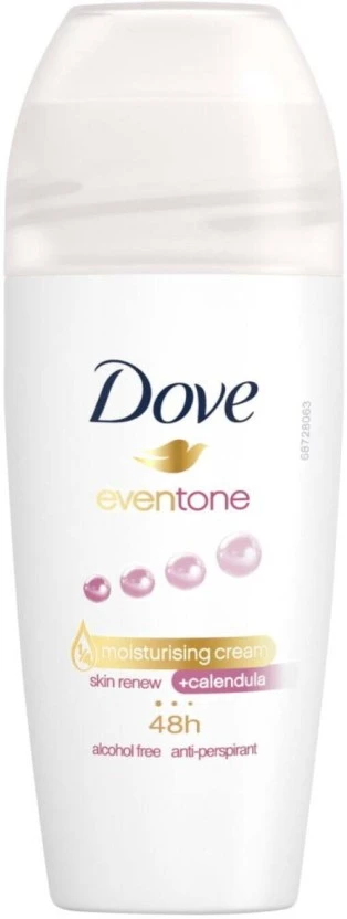 Dove Roll on Eventone Renewal Deodorant - For Men & Women (50 ml Pack of 6) | Shop Online