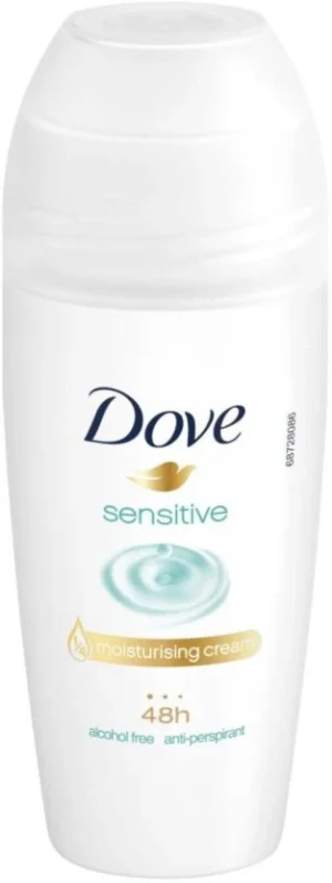 Dove Sensitive Moisturising Cream Deodorant Roll on For Women 50 ml | Shop Online
