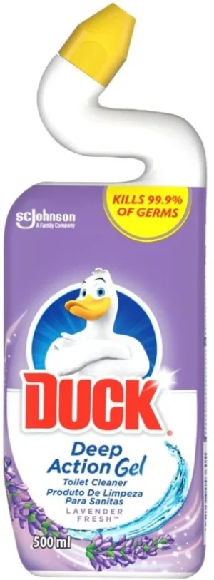 Duck Deep Action Toilet Cleaner Lavender Liquid (500 ml) | Shop Online