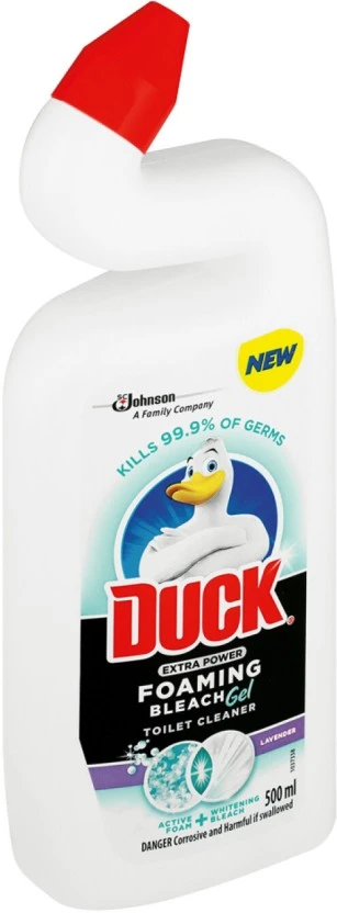 Duck Foaming Bleach Lavender Gel Toilet Cleaner (6 x 500 ml) | Shop Online