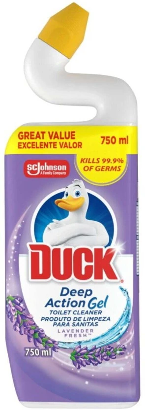 Duck Fresh Deep Action Toilet Cleaner Lavender Gel (750 ml) | Shop Online