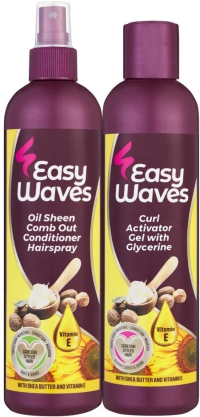 Easy Waves Oil Sheen Comb Out Conditioner Spray All Hair Types (250 ml) | Shop Online