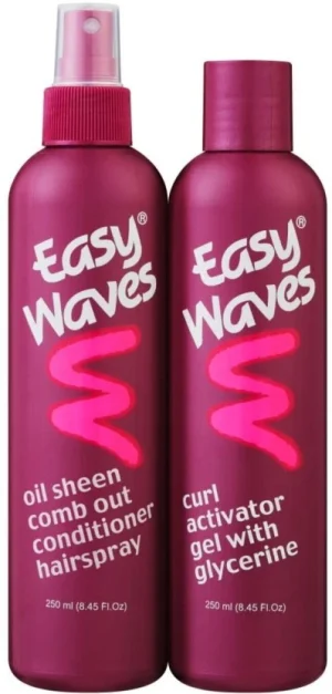 Easy Waves Oil Sheen Comb Out Conditioner Spray All Hair Types (Pack of 6 x 250 ml) | Shop Online