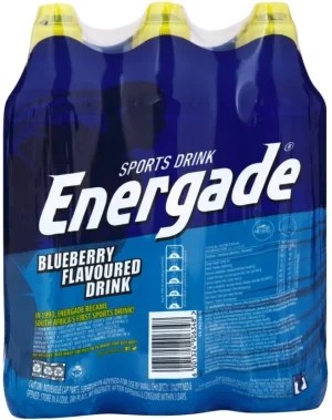 Energade Blueberry Flavoured Sports Drink (6 x 500 ml) | Shop Online
