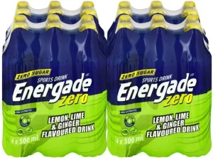 Energade Zero Lemon Lime and Ginger Flavoured Sports Drink (24 x 500 ml( | Shop Online