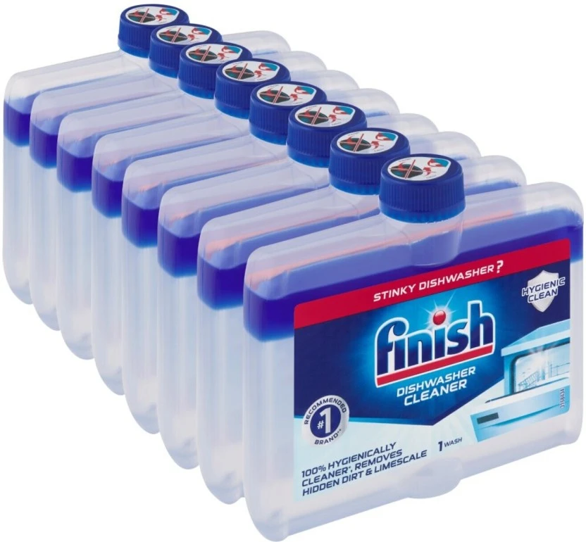 Finish Dishwasher Cleaner Dishwashing Detergent (Pack of 8 x 250 g) | Shop Online