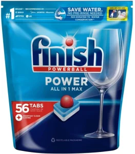 Finish Power All in One Max Dishwashing Detergent (56 Tablet) | Shop Online