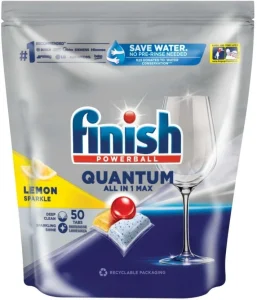 Finish Quantum All In One Max Dishwashing Detergent (50 Tablet) | Shop Online