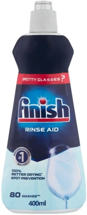 Finish Rinse Aid Dishwashing Detergent (Pack of 12 x 400 g) | Shop Online